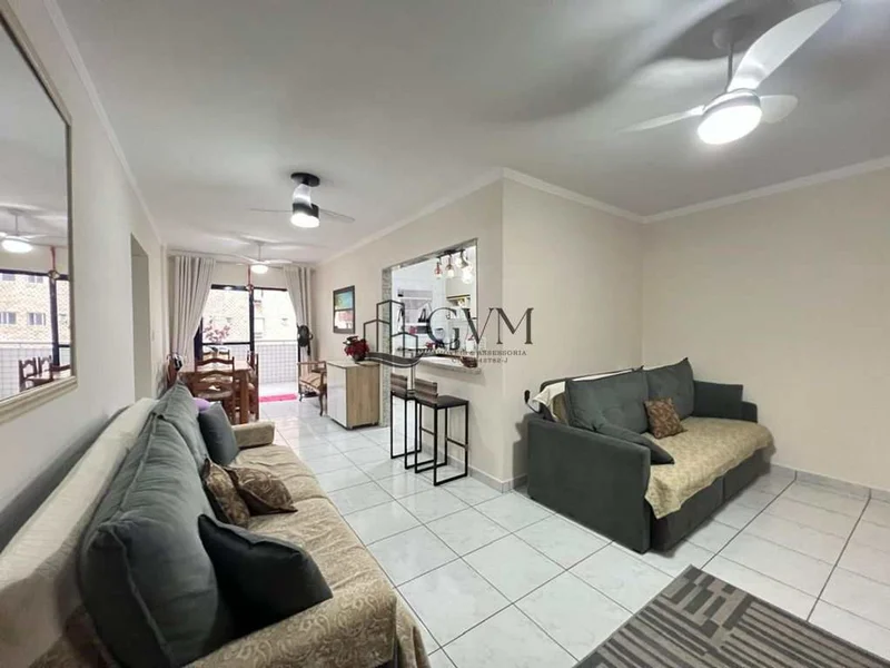 Ambiente do imóvel Apartamento com 1 quarto á venda no Canto do Forte em Praia Grande