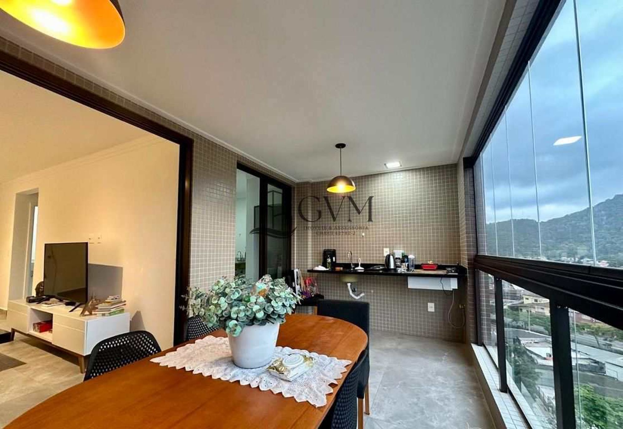 Foto 5 do imóvel Apartamento com 2 suítes á venda no Canto do Forte em Praia Grande