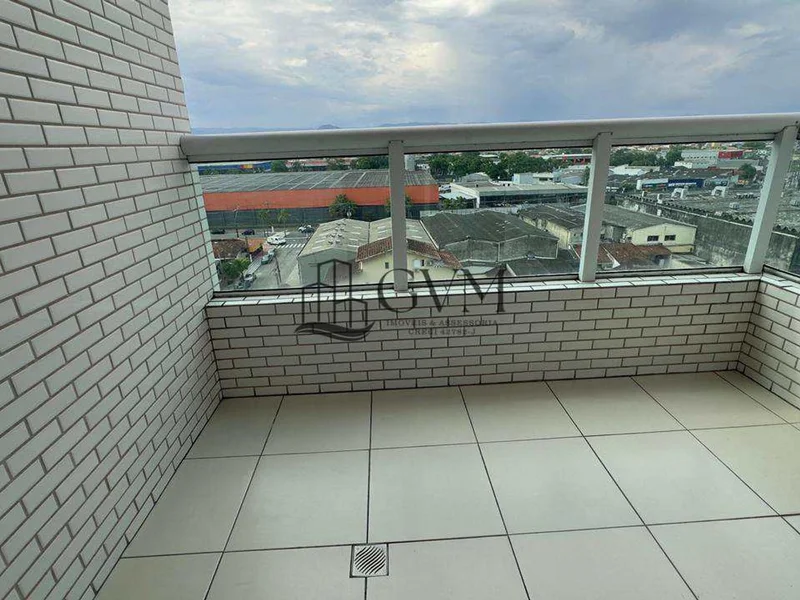 Interior do imóvel Apartamento com 2 quartos, Guilhermina, Praia Grande