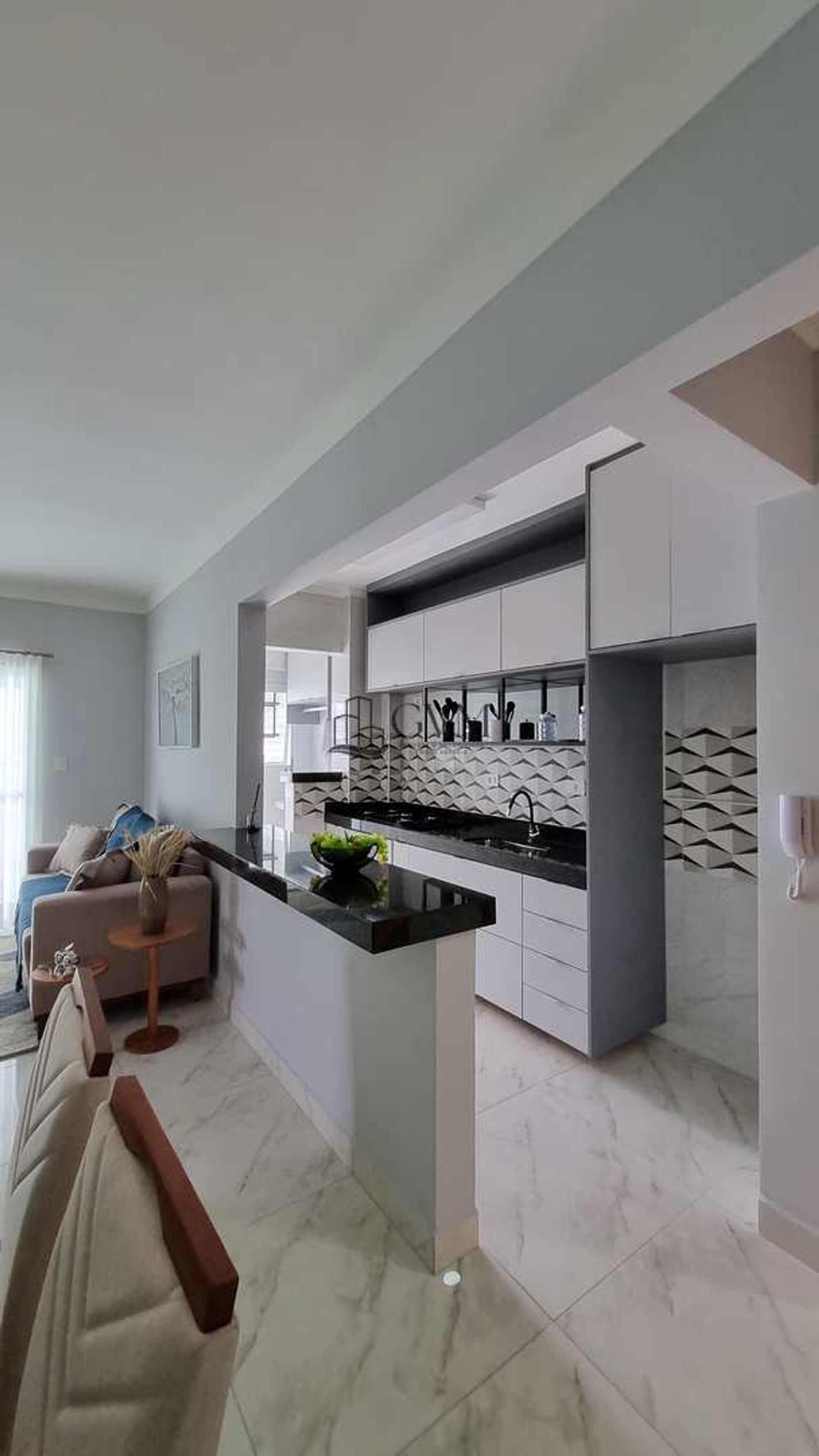 Ambiente do imóvel Apartamento com 2 quartos, Caiçara, Praia Grande