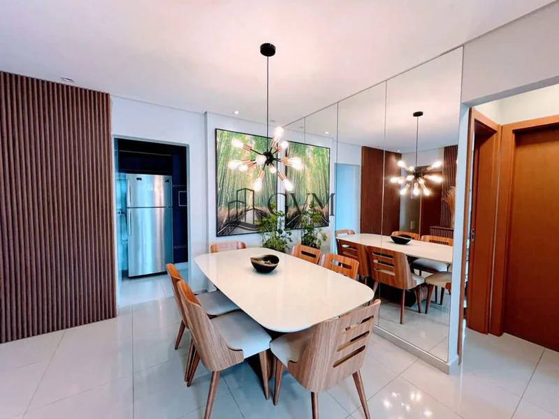 Ambiente do imóvel Apartamento com 2 suítes vista mar á venda no Boqueirão em Praia Grande