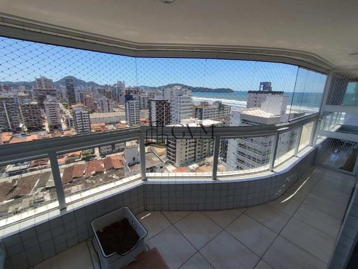 Foto principal do imóvel Apartamento de 2 quartos sendo uma suíte na Guilhermina, Praia Grande, SP. em Guilhermina