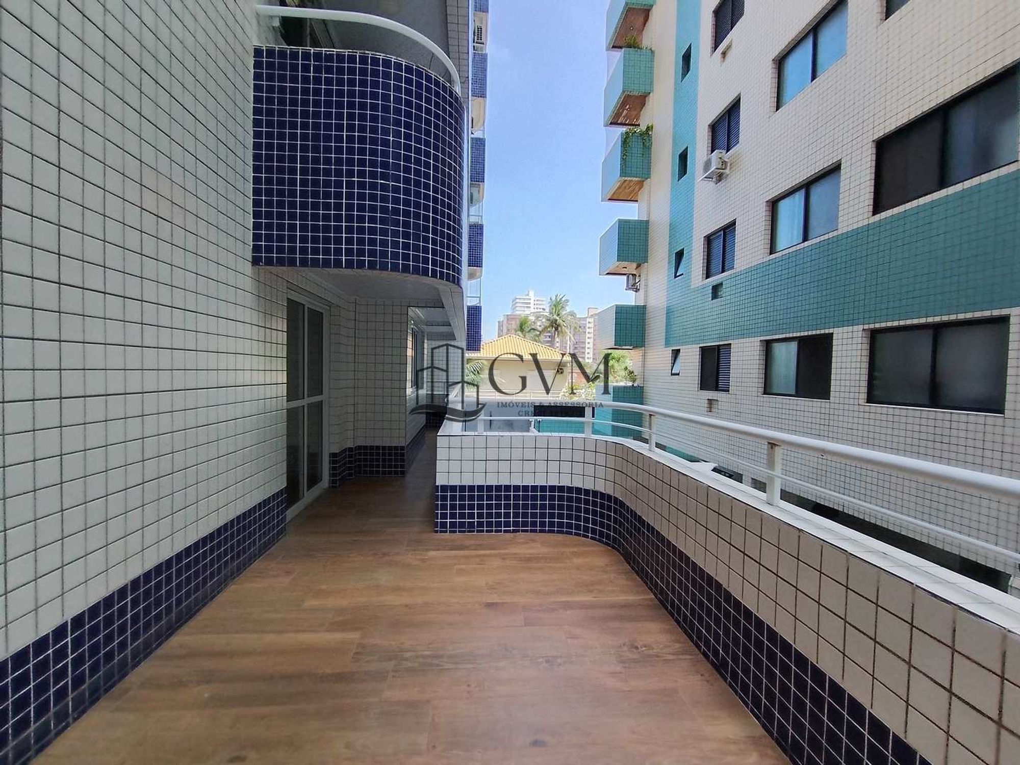 Interior do imóvel Apartamento com 2 quartos, Canto do Forte, Praia Grande