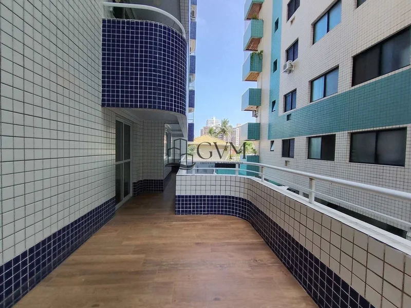 Interior do imóvel Apartamento com 2 quartos, Canto do Forte, Praia Grande