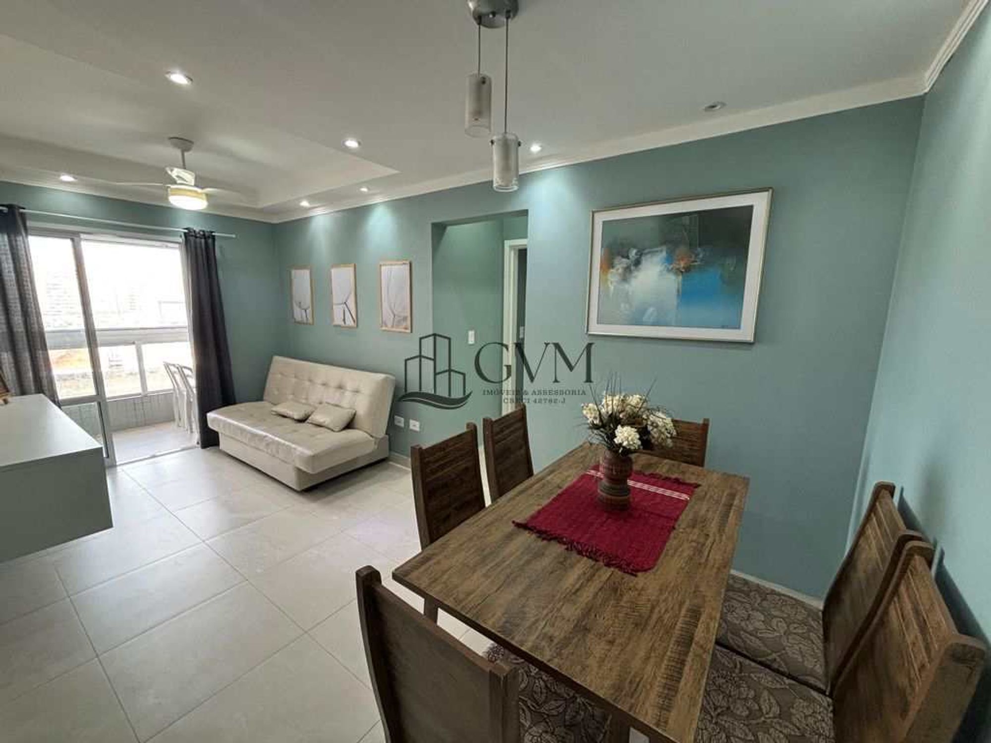 Interior do imóvel Apartamento com 1 quarto á venda no Boqueirão em Praia Grande