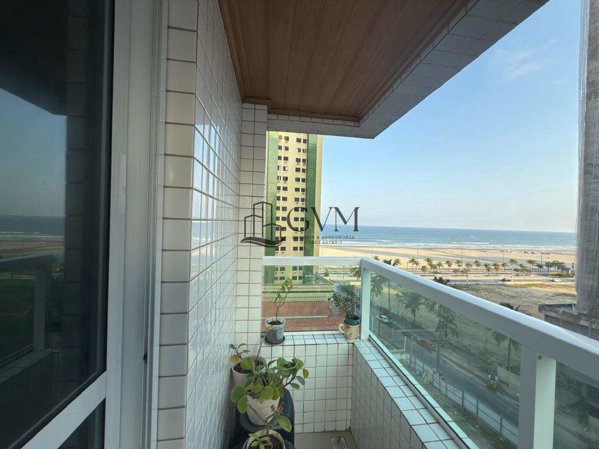 Interior do imóvel Apartamento com 2 quartos, Guilhermina, Praia Grande