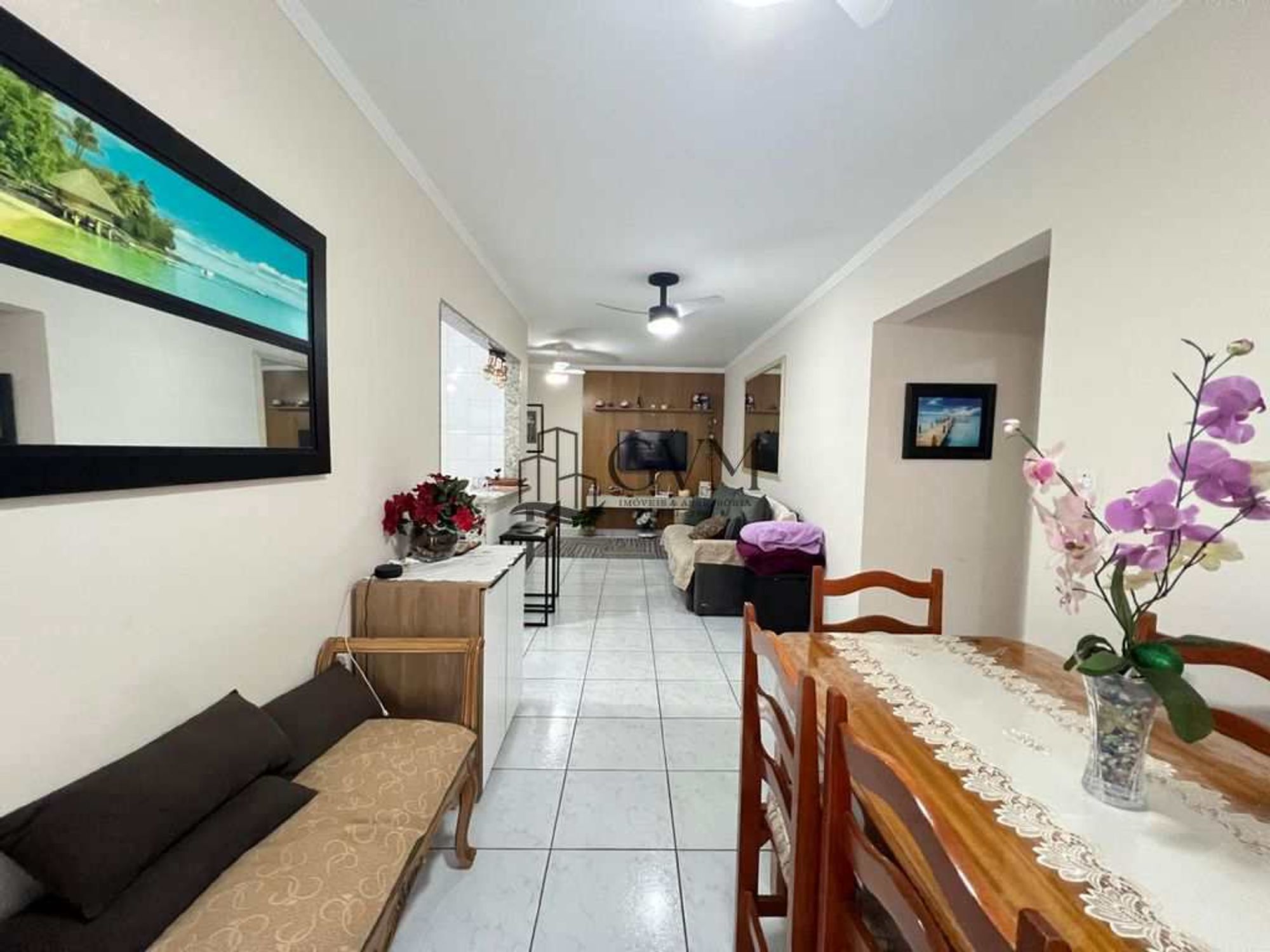 Interior do imóvel Apartamento com 1 quarto á venda no Canto do Forte em Praia Grande