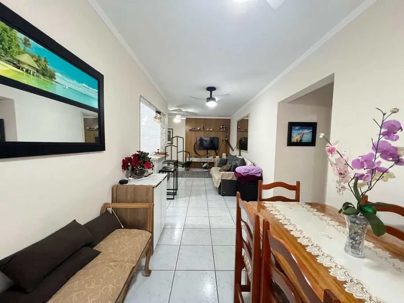 Interior do imóvel Apartamento com 1 quarto á venda no Canto do Forte em Praia Grande
