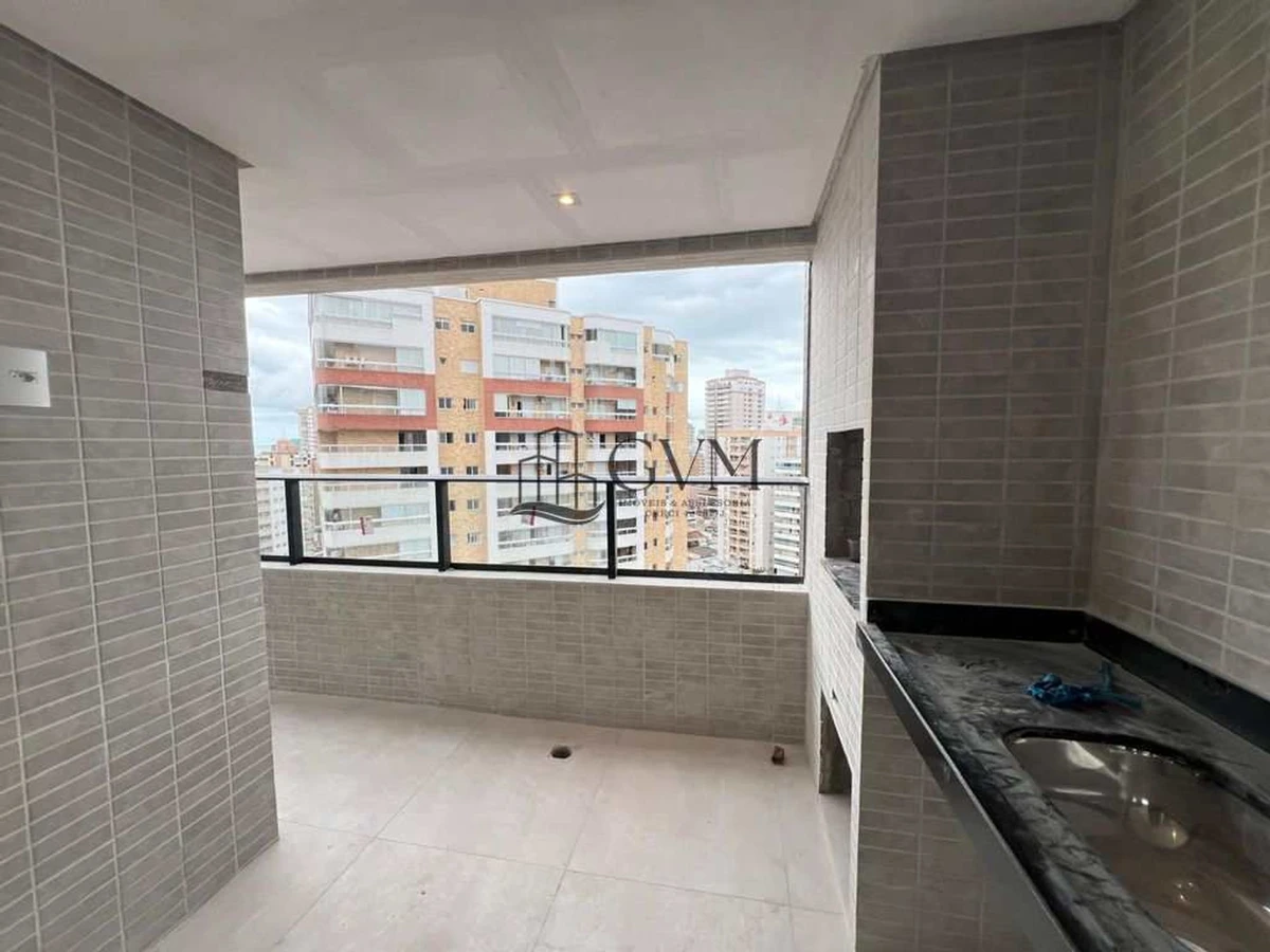 Foto principal do imóvel Apartamento mobiliado com 2 quartos á venda na Guilhermina em Praia Grande em Guilhermina