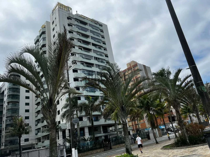 Interior do imóvel Apartamento com 1 quarto, Tupi, Praia Grande