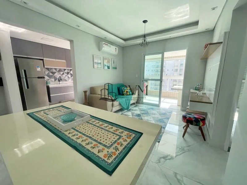 Interior do imóvel Apartamento no Canto do Forte - Praia Grande/SP