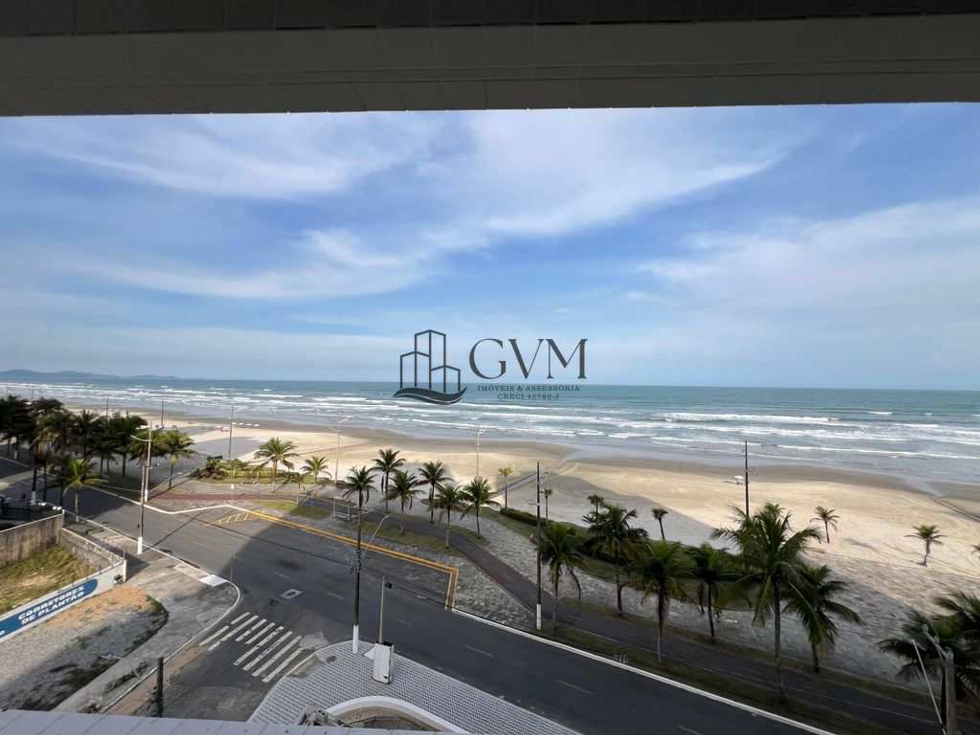 Interior do imóvel Apartamento com vista mar de 2 quartos á venda no Caiçara em Praia Grande