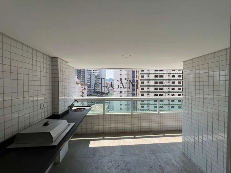 Interior do imóvel Apartamento vista mar com 3 quartos á venda na Guilhermina em Praia Grande