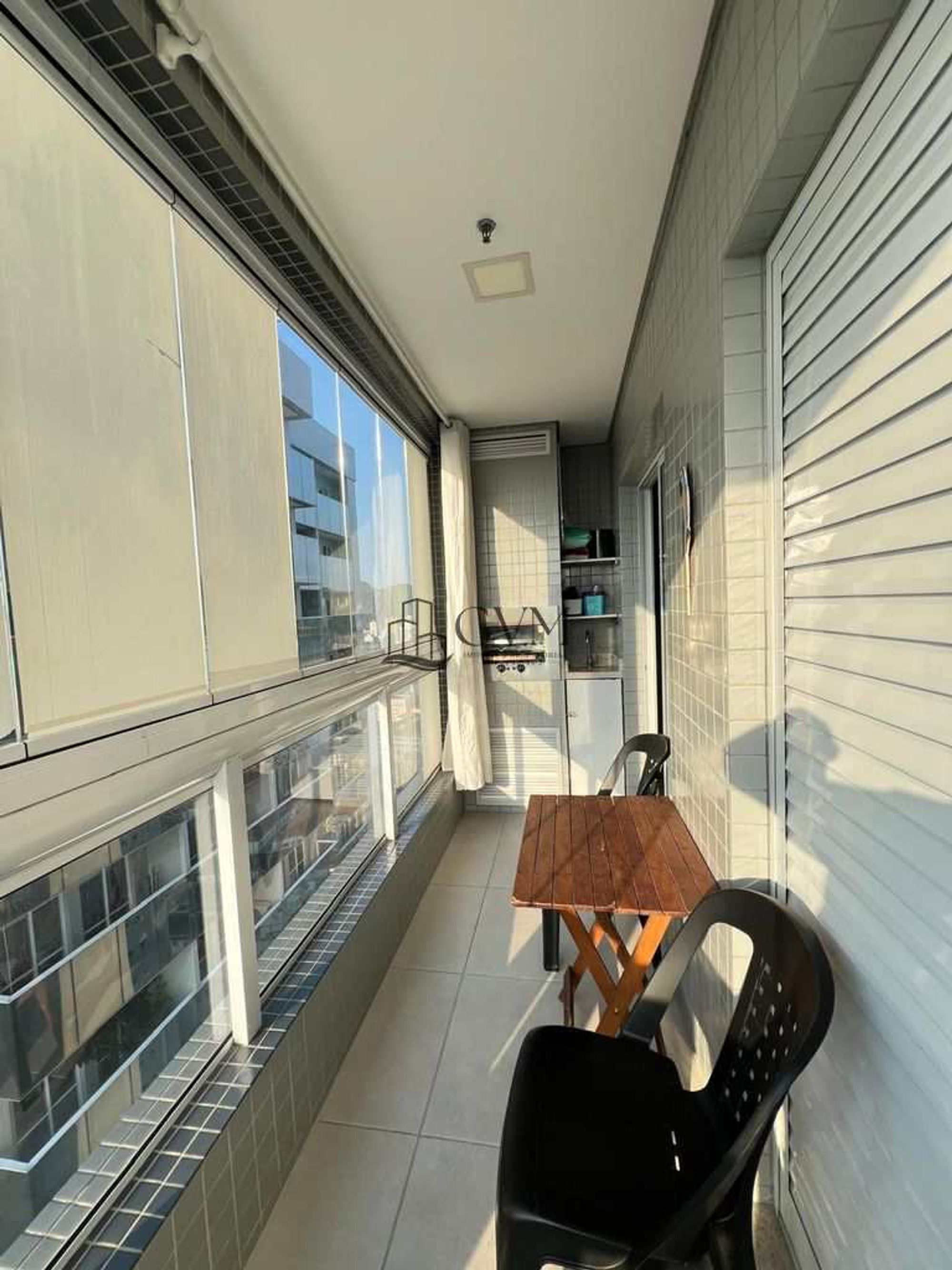 Interior do imóvel Apartamento com 1 quarto, Boqueirão, Praia Grande