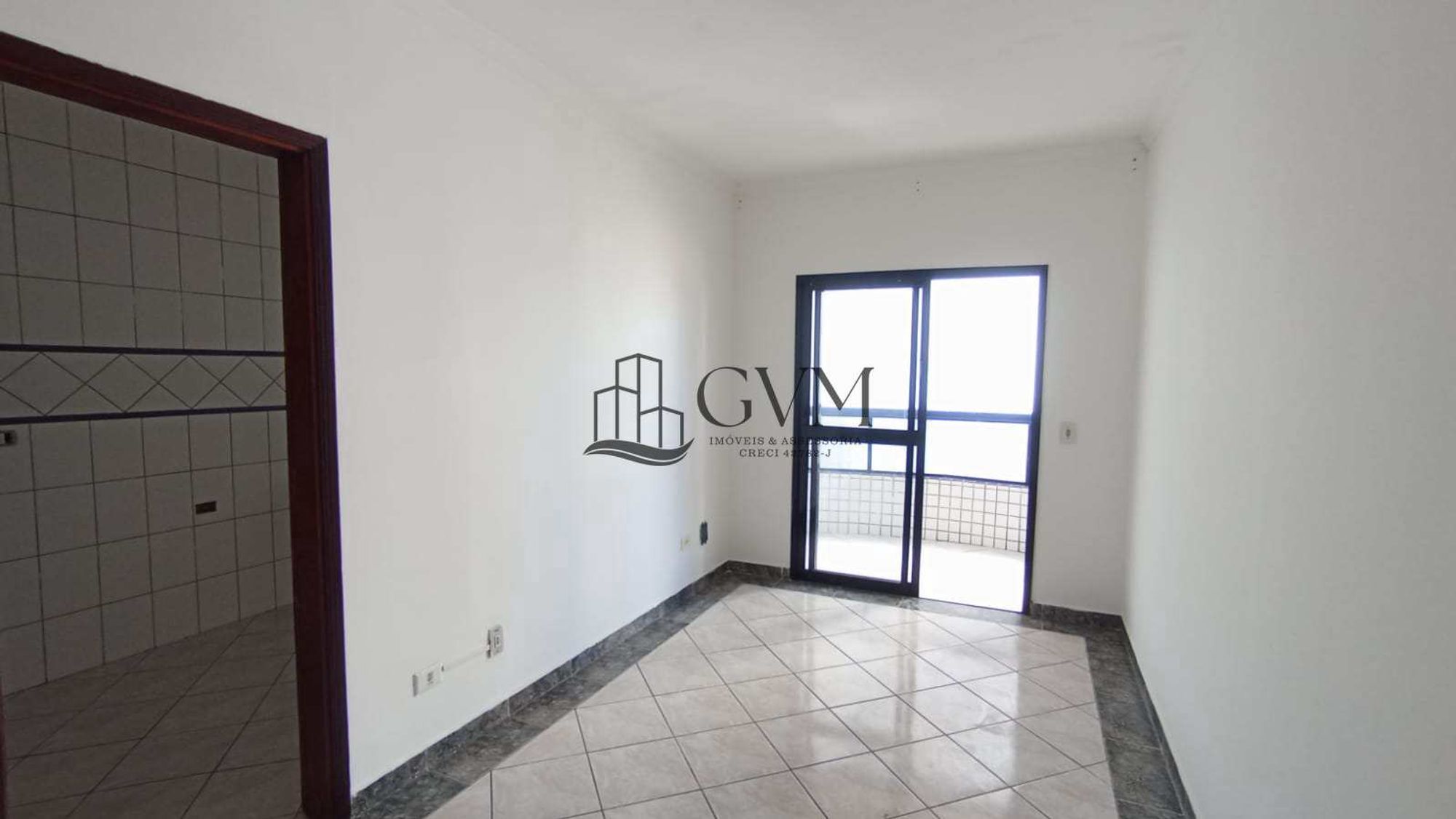 Interior do imóvel Apartamento com 1 quarto, Ocian, Praia Grande