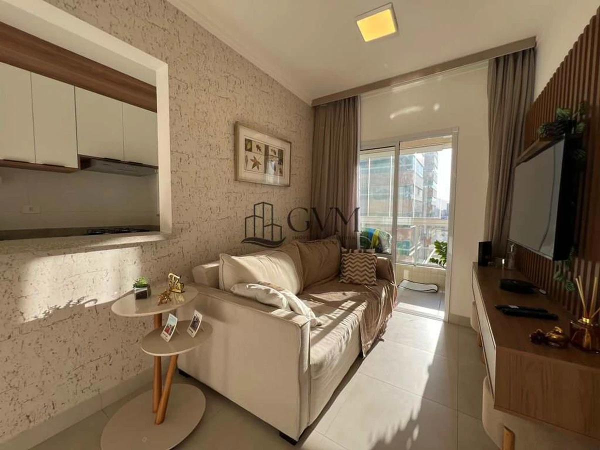 Foto principal do imóvel Apartamento mobiliado no Canto do Forte em Praia Grande/SP em Canto do Forte