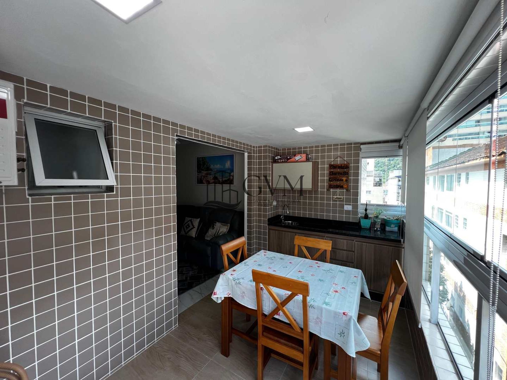 Ambiente do imóvel Apartamento com 2 quartos, Canto do Forte, Praia Grande