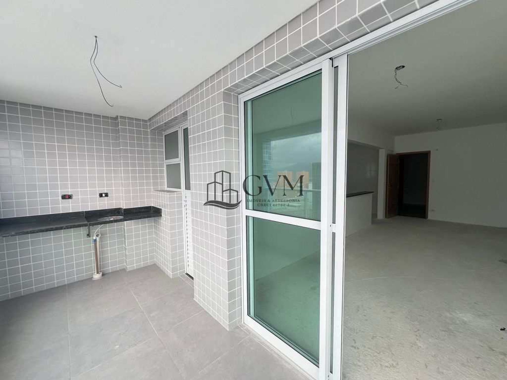 Ambiente do imóvel Apartamento com vista mar de 2 quartos á venda na Ocian em Praia Grande