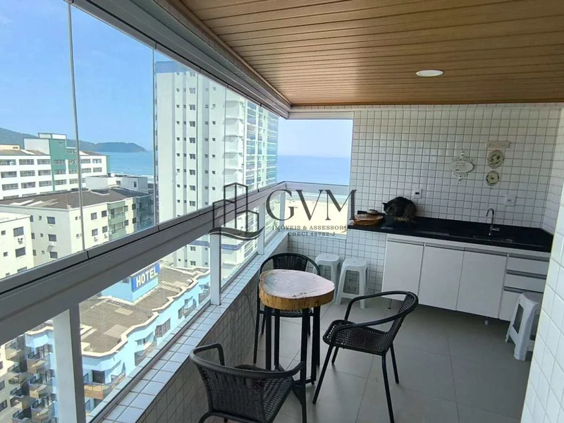 Interior do imóvel Apartamento com 2 quartos, Guilhermina, Praia Grande