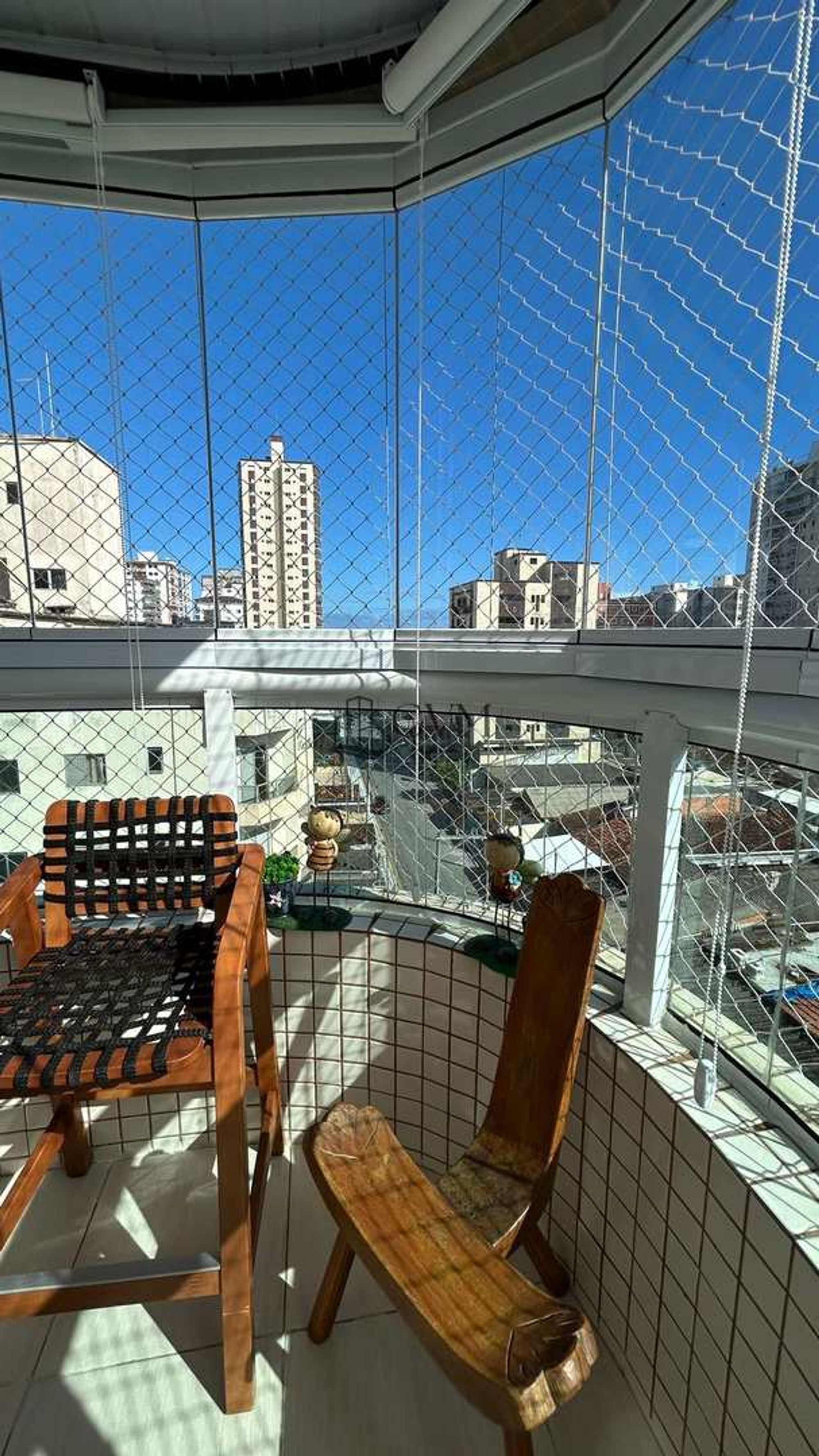 Interior do imóvel Apartamento com 2 quartos, Ocian, Praia Grande