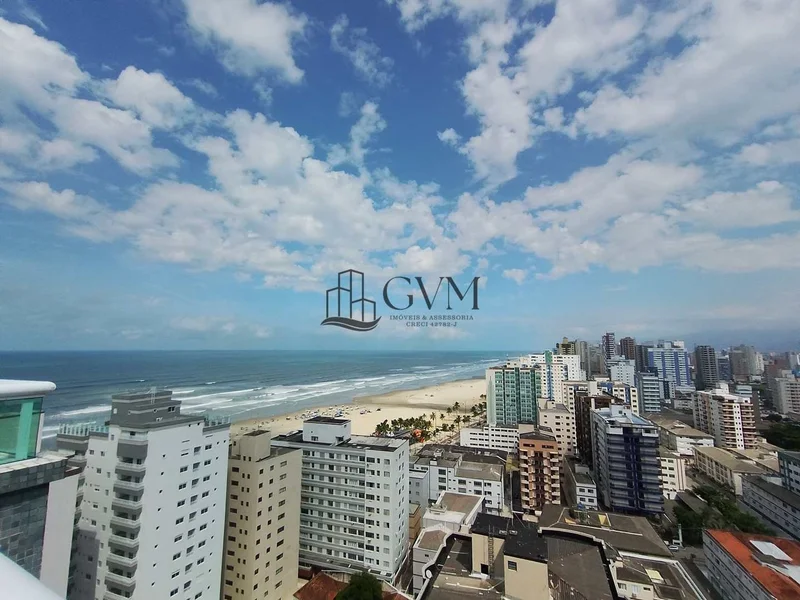 Interior do imóvel Apartamento com 3 quartos, Canto do Forte, Praia Grande