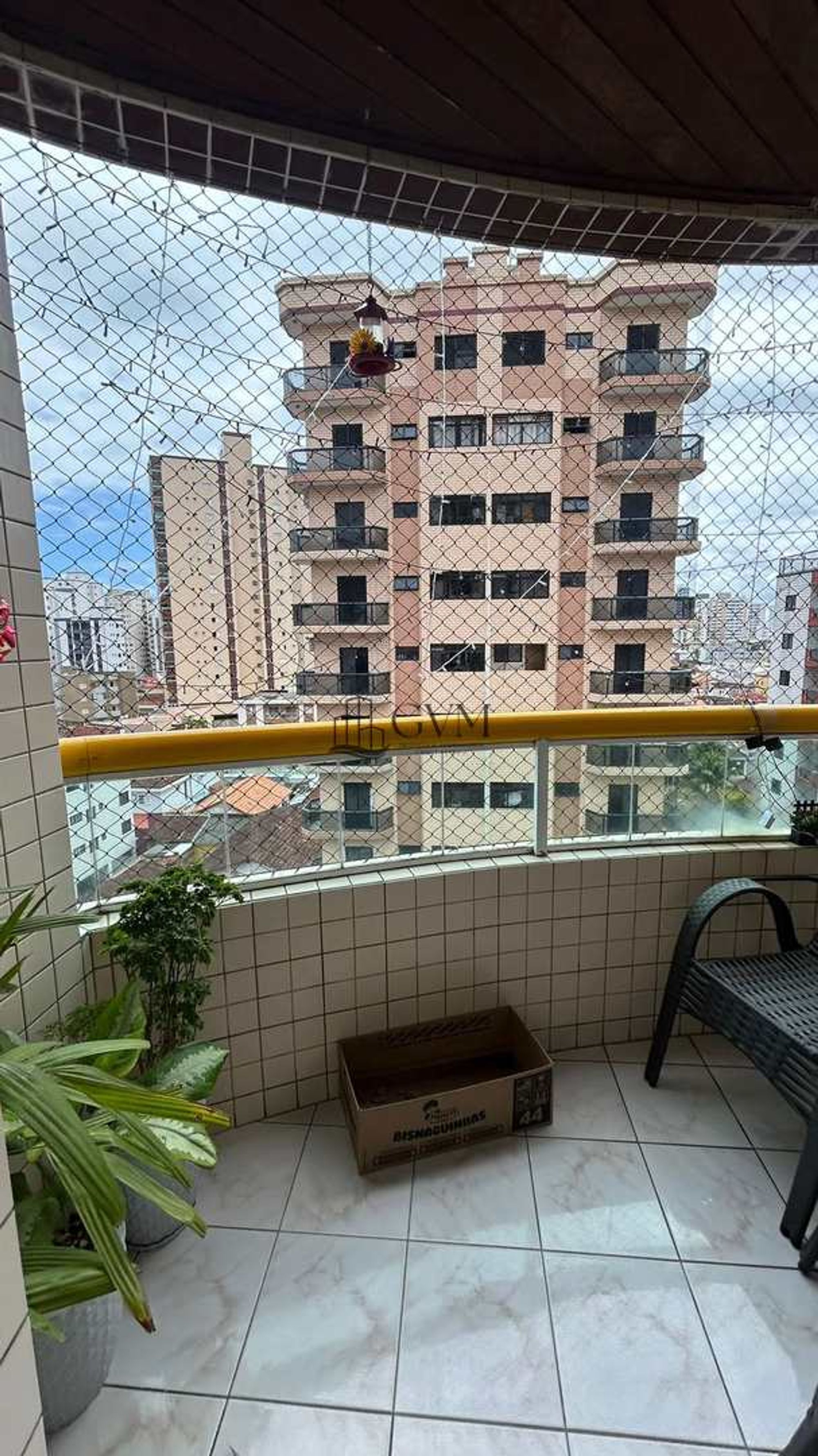 Interior do imóvel Apartamento com 2 quartos, Ocian, Praia Grande