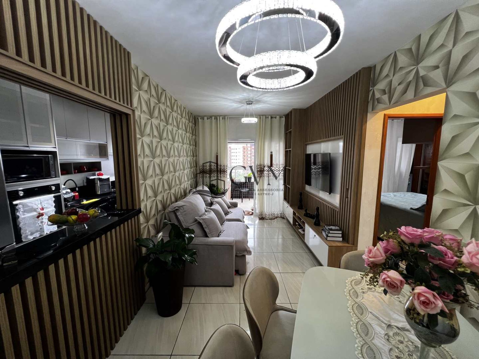 Mais fotos do imóvel Apartamento com 2 quartos, Guilhermina, Praia Grande