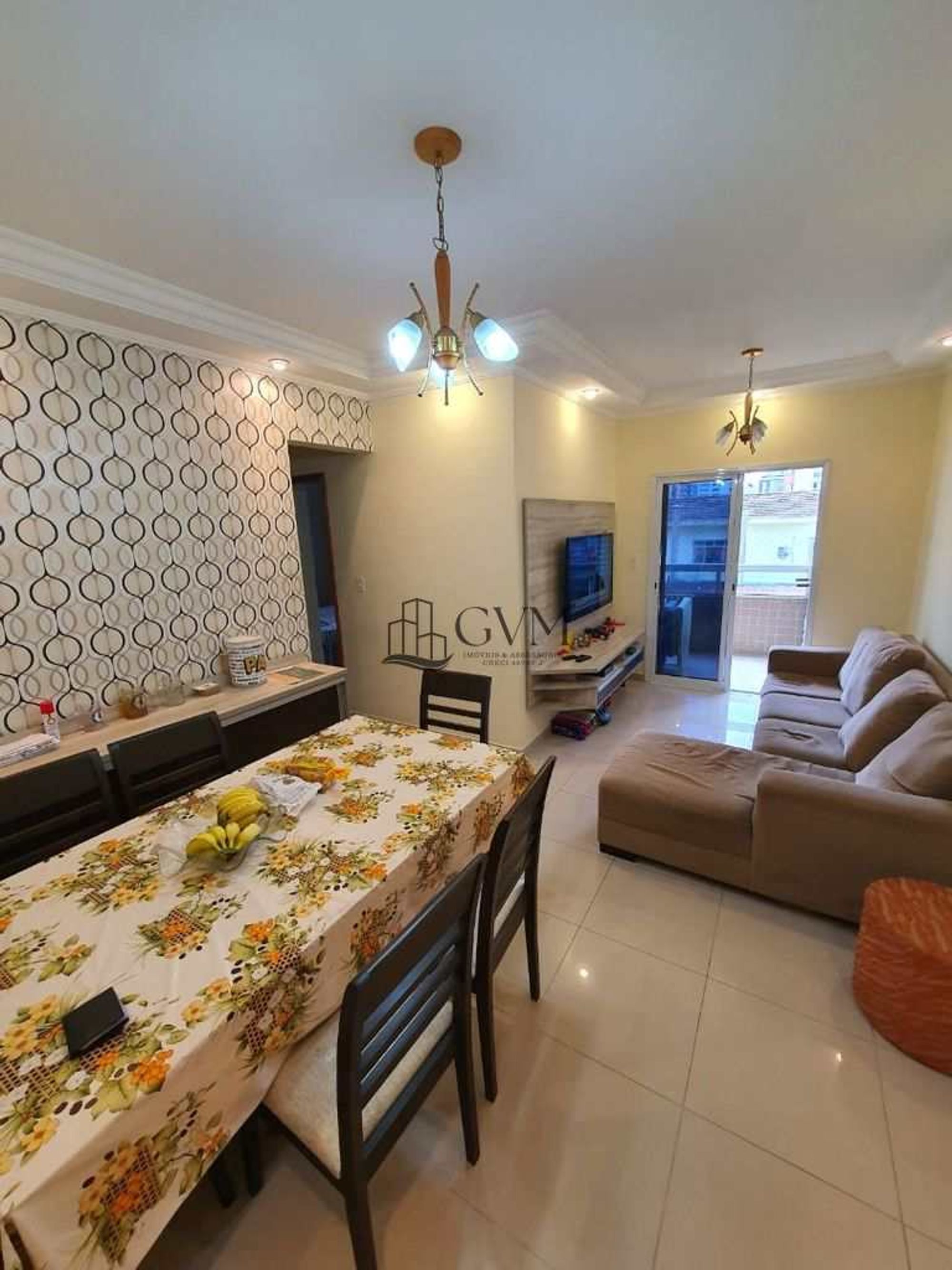 Interior do imóvel Apartamento com 2 quartos - Canto do Forte - Praia Grande/SP