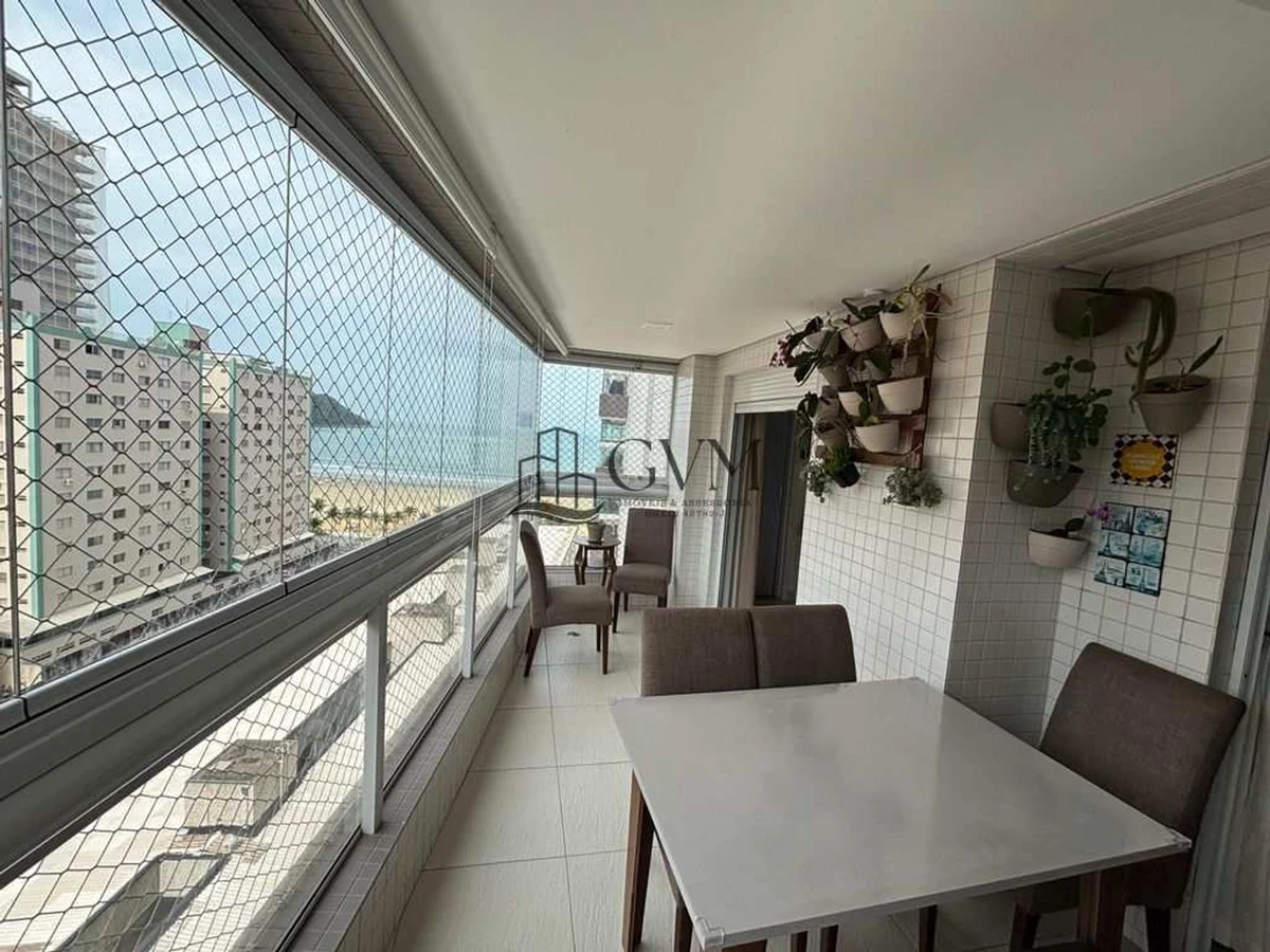 Foto principal do imóvel Apartamento com vista mar de 2 quartos á venda no Canto do Forte em Praia Grande em Canto do Forte
