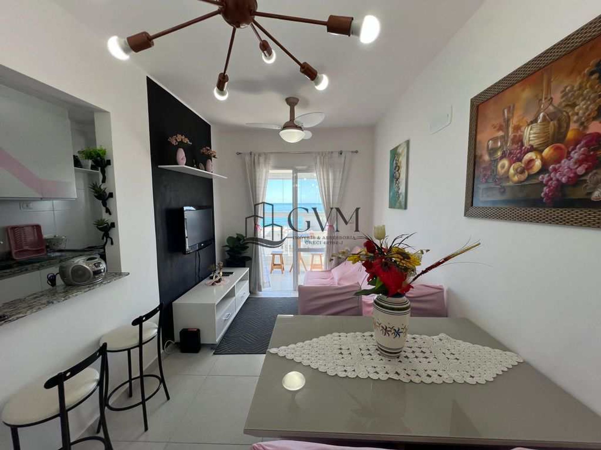 Foto 6 do imóvel Apartamento com 1 quarto vista mar á venda no Caiçara em Praia Grande