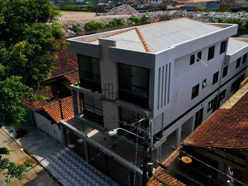 Ambiente do imóvel Casa de Condomínio com 2 quartos, Balneário Maracanã, Praia Grande