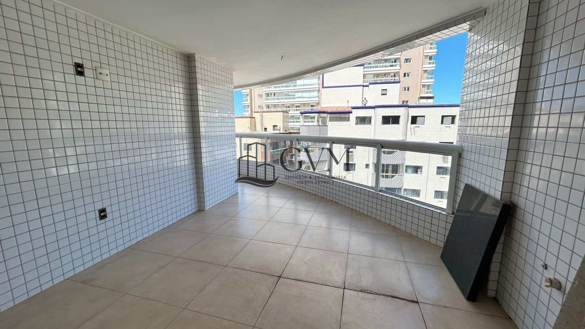 Interior do imóvel Apartamento com 3 quartos, Canto do Forte, Praia Grande