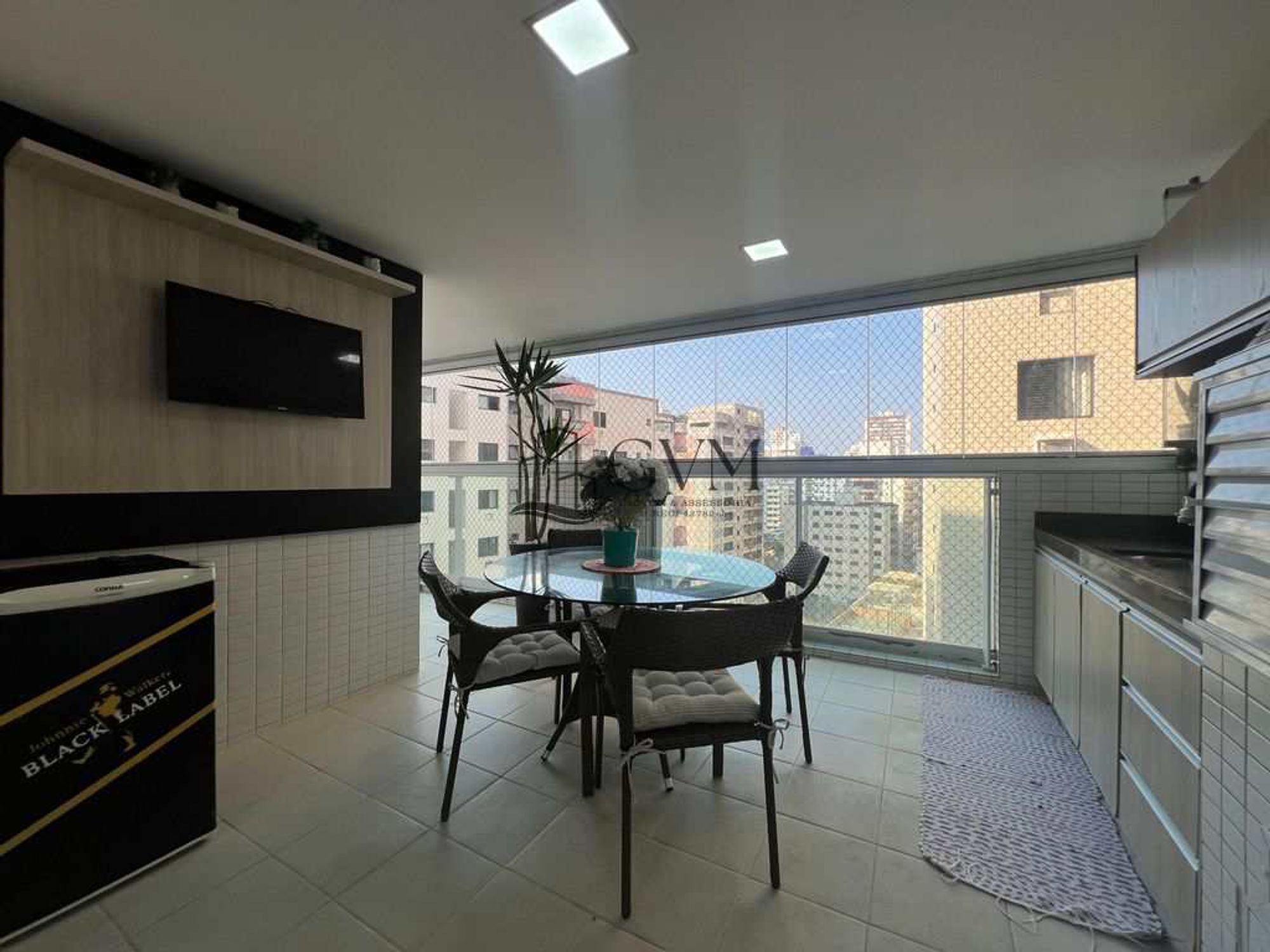 Ambiente do imóvel Apartamento frente ao mar com 2 quartos á venda na Aviação em Praia Grande