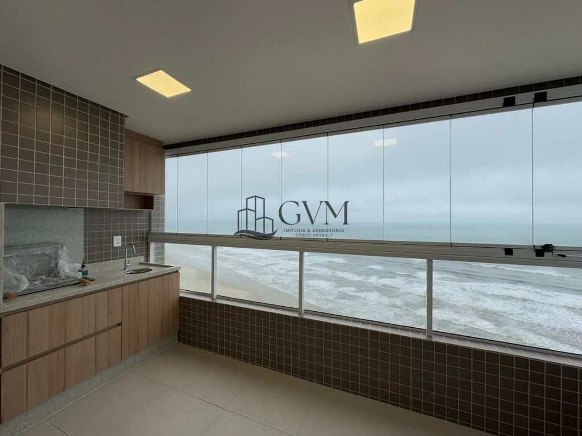 Ambiente do imóvel Apartamento com 2 quartos frente ao mar á venda no Jardim Real em Praia Grande