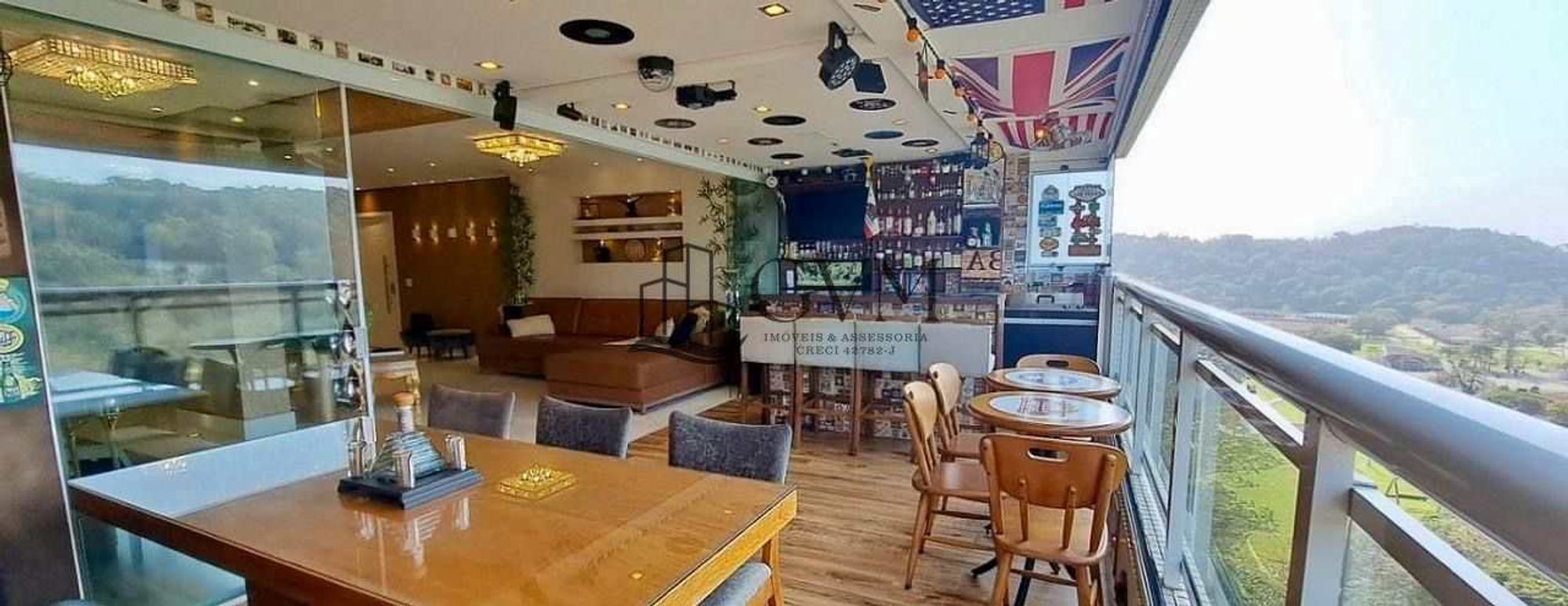 Interior do imóvel Apartamento Vista Mar com 2 quartos à venda no Canto do Forte em Praia Grande