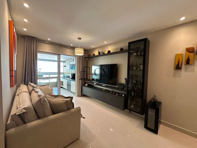 Interior do imóvel Apartamento vista mar no Canto do Forte em Praia Grande/SP