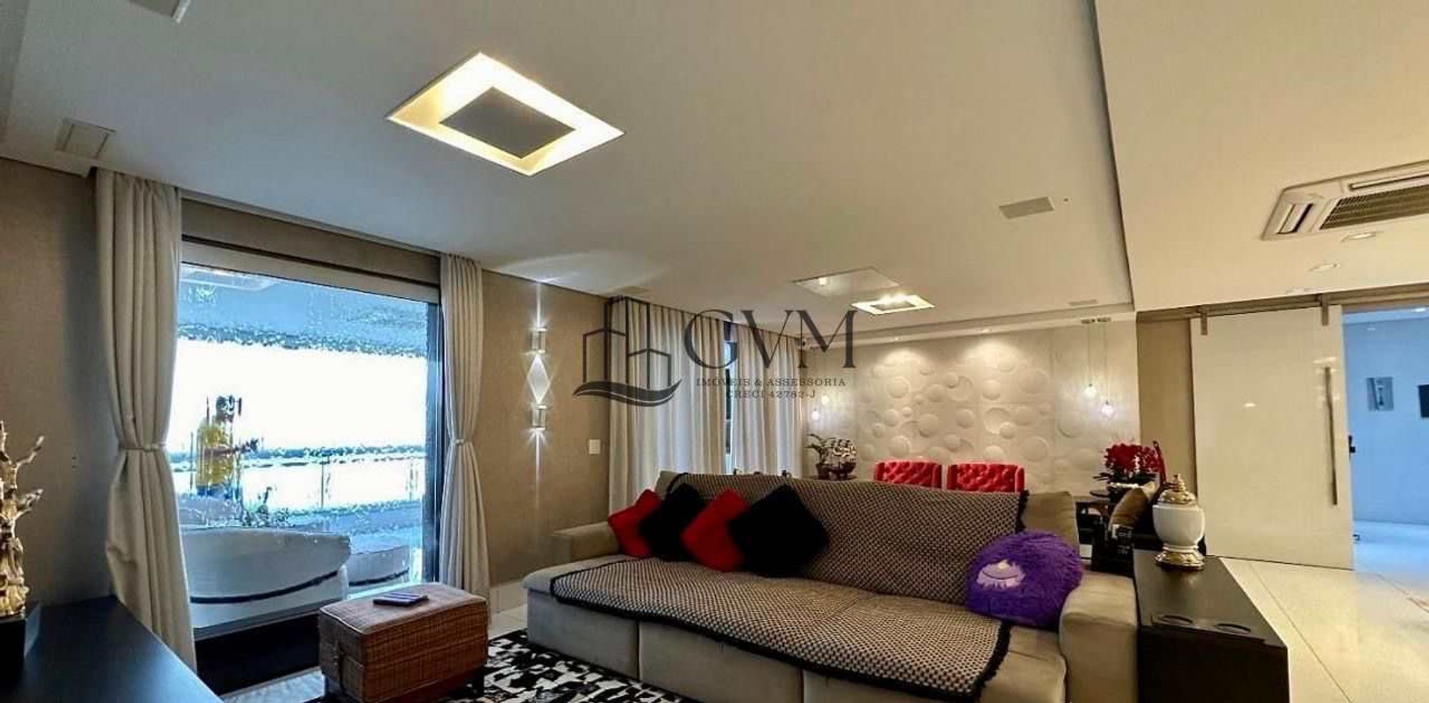 Foto 6 do imóvel Apartamento Vista Mar com 4 quartos à venda no Canto do Forte em Praia Grande