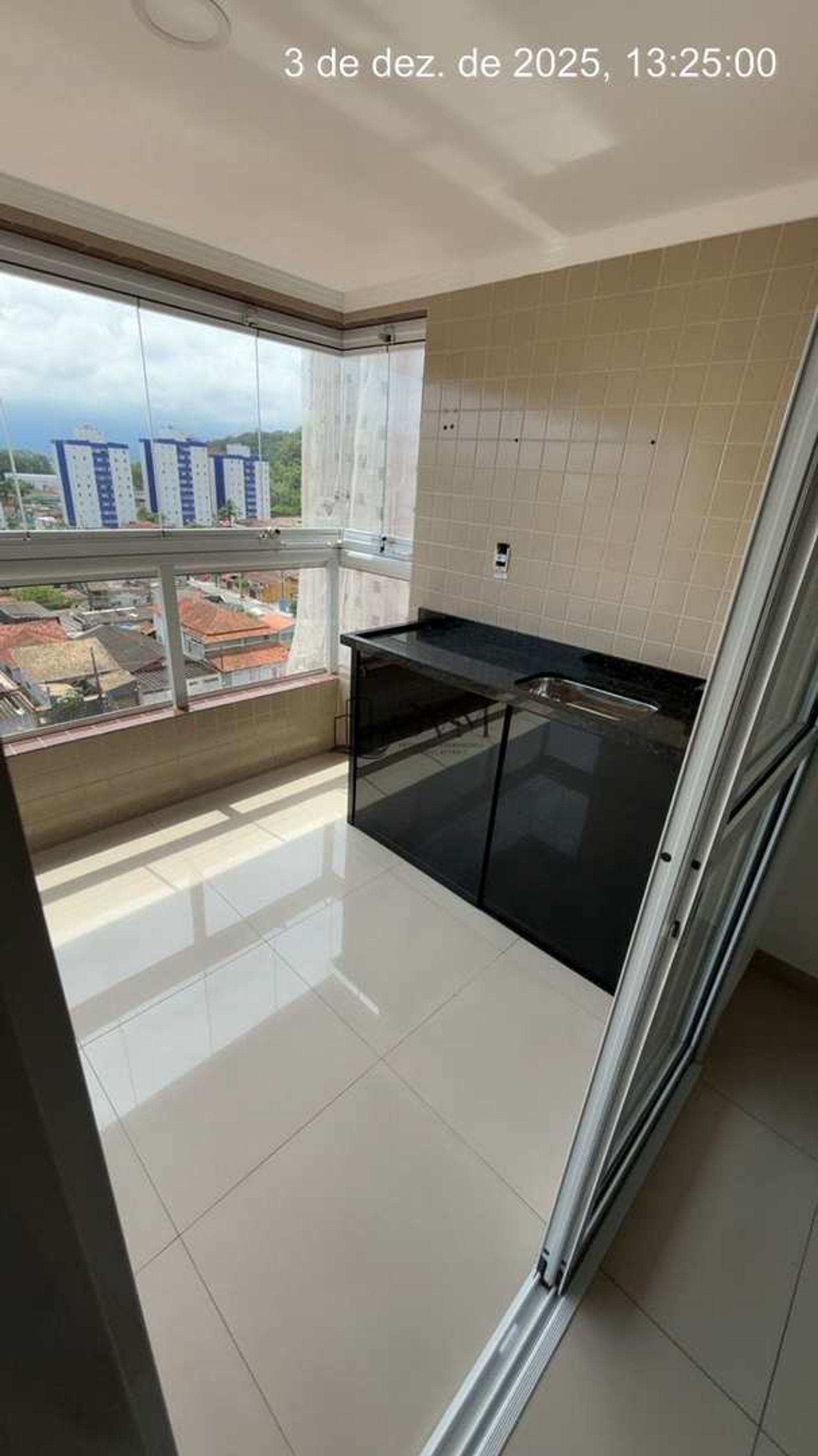 Interior do imóvel Apartamento com 2 quartos, Canto do Forte, Praia Grande