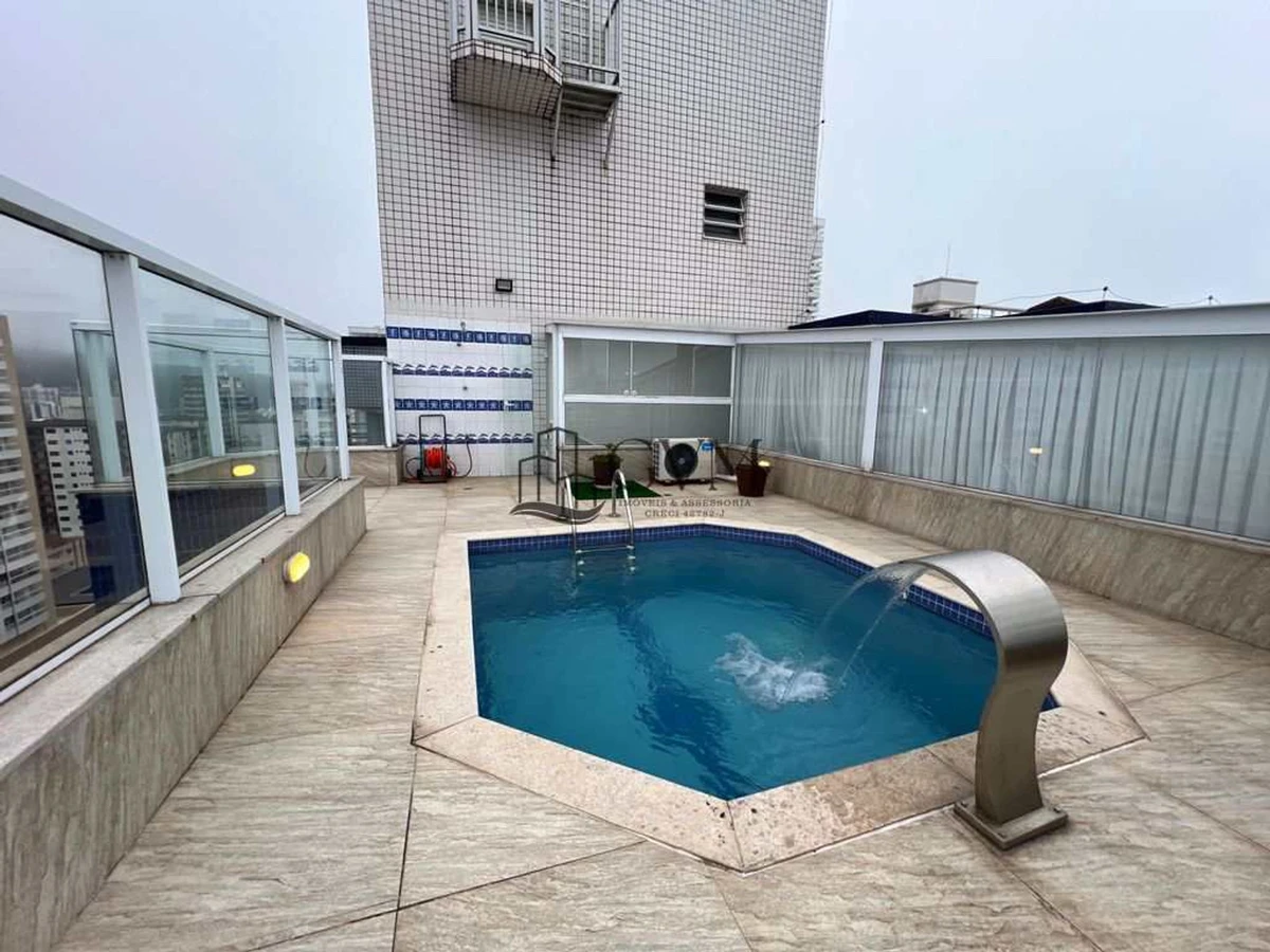 Foto principal do imóvel Cobertura com 3 quartos, Canto do Forte, Praia Grande em Canto do Forte