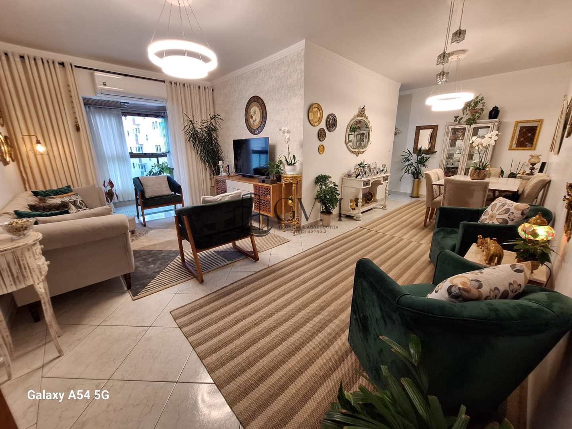 Interior do imóvel Apartamento com 2 quartos, Guilhermina, Praia Grande