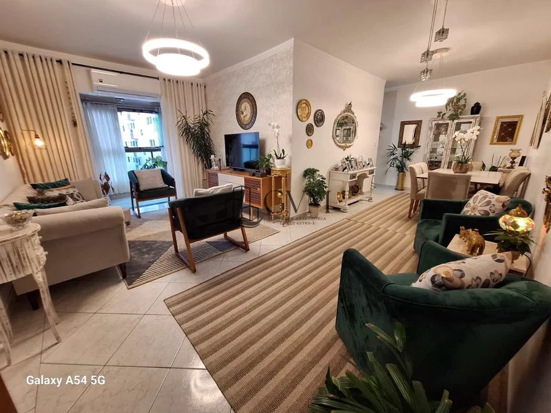 Interior do imóvel Apartamento com 2 quartos, Guilhermina, Praia Grande