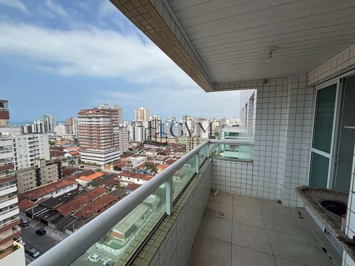 Foto principal do imóvel Apartamento vista mar com 2 quartos á venda na Guilhermina em Praia Grande em Guilhermina