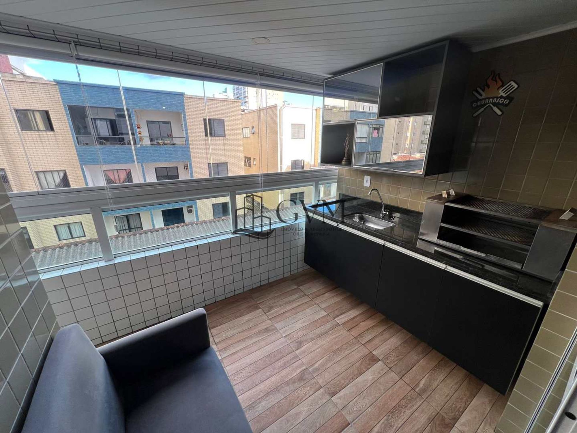 Ambiente do imóvel Apartamento com 2 quartos, Canto do Forte, Praia Grande