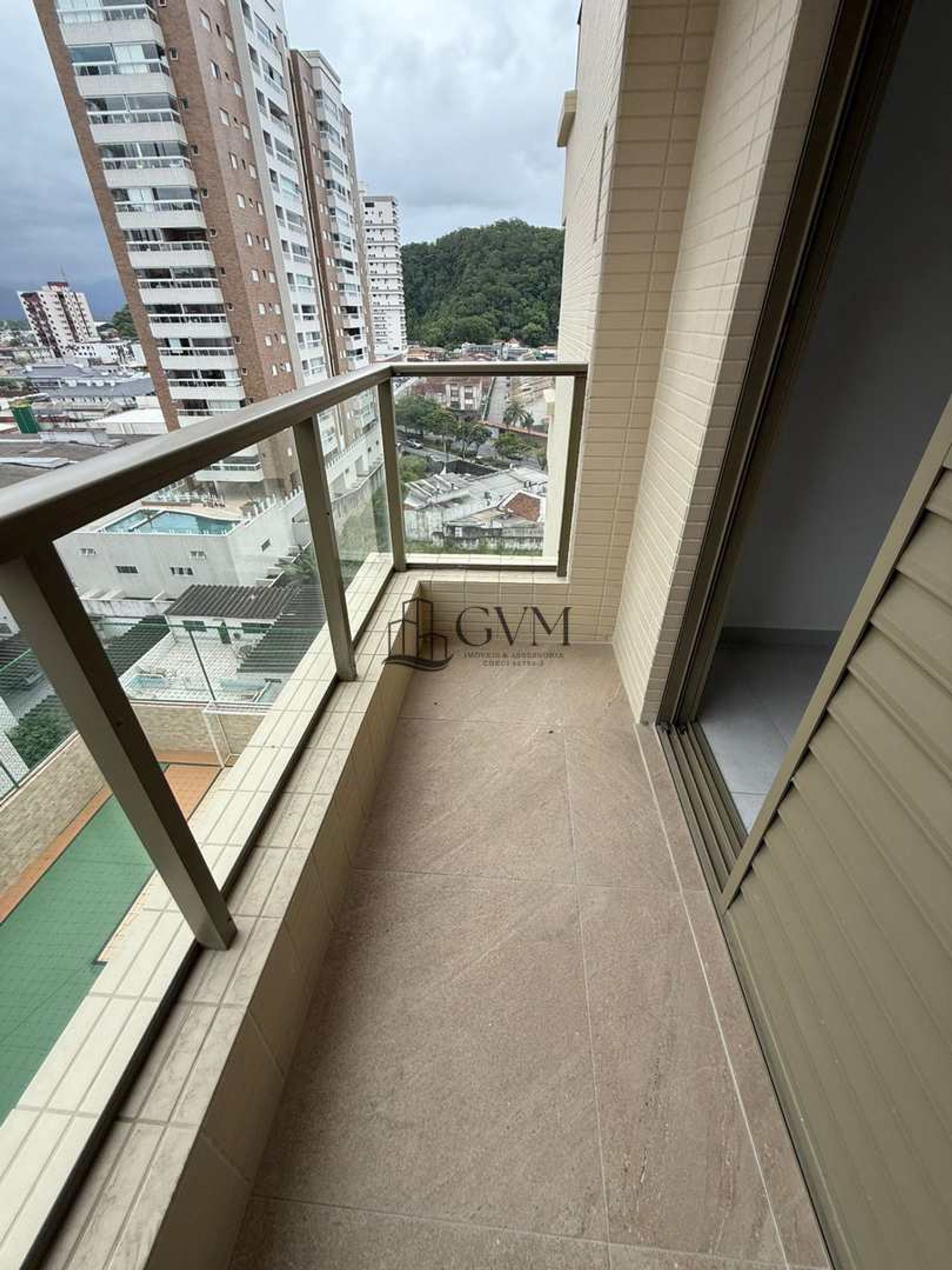 Interior do imóvel Apartamento com 2 quartos, Canto do Forte, Praia Grande