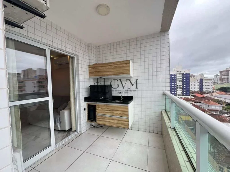 Ambiente do imóvel Apartamento mobiliado com 2 quartos á venda na Guilhermina em Praia Grande