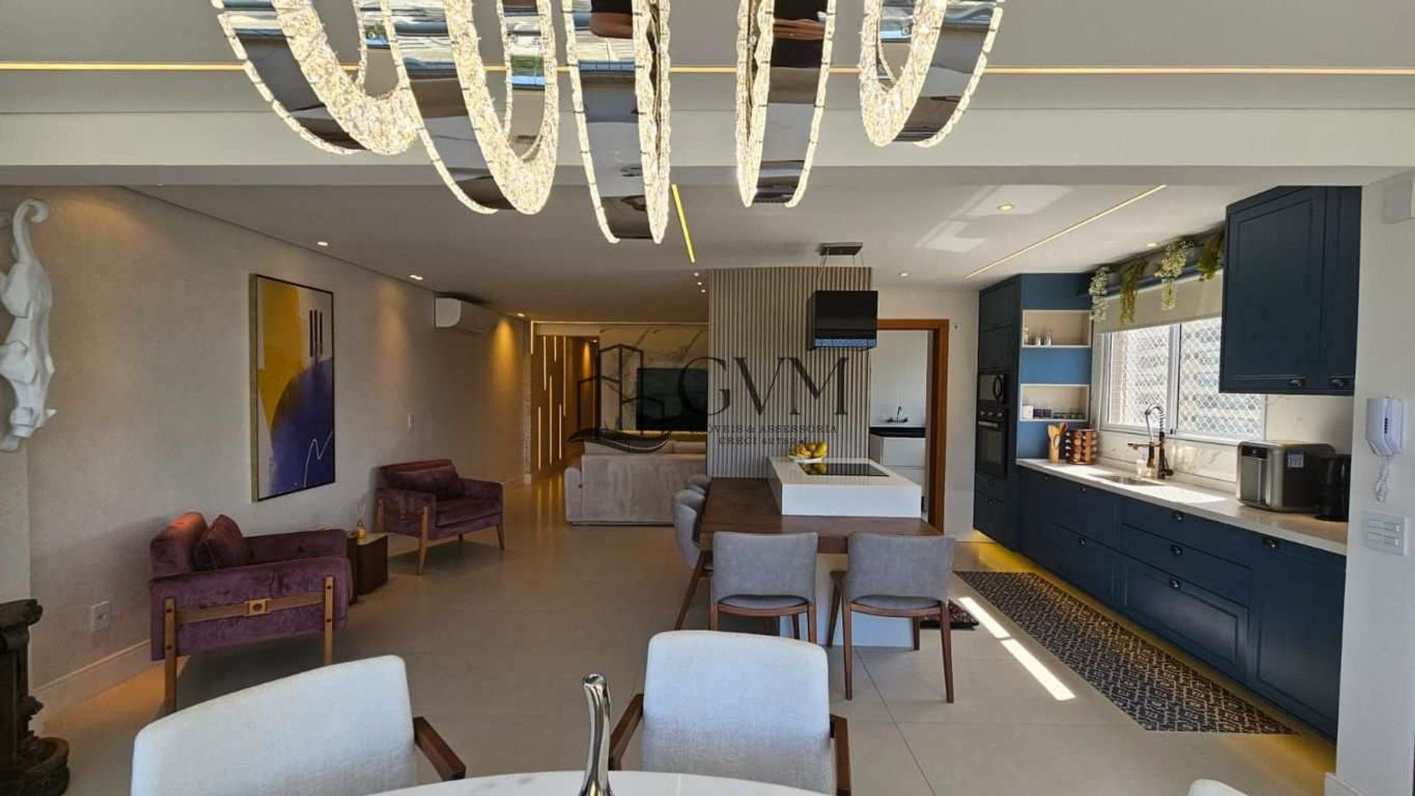 Foto 5 do imóvel Apartamento com 3 quartos sendo suítes, Canto do Forte - Praia Grande/SP