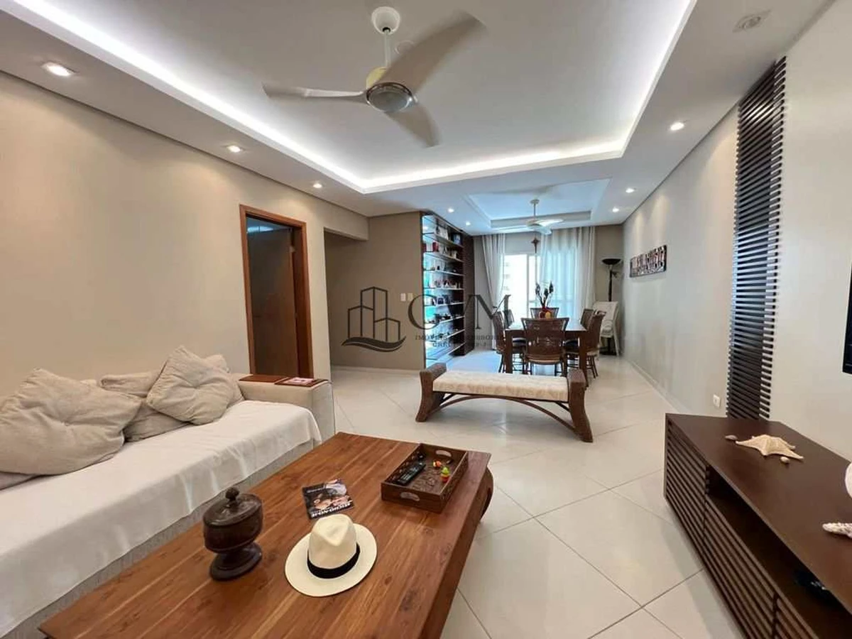 Foto principal do imóvel Lindo apartamento no Canto do Forte, com vista mar, na quadra da Praia. em Canto do Forte