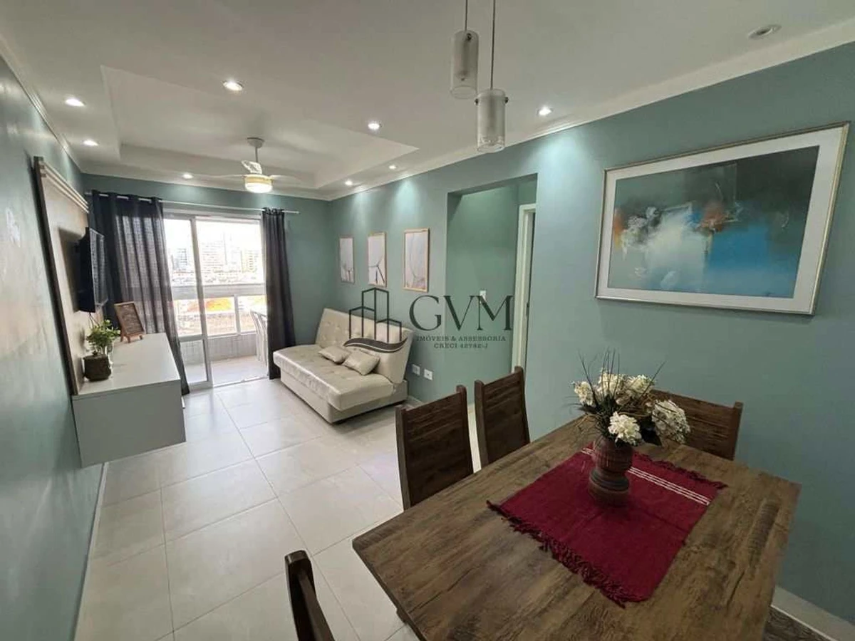 Foto principal do imóvel Apartamento com 1 quarto á venda no Boqueirão em Praia Grande em Boqueirão