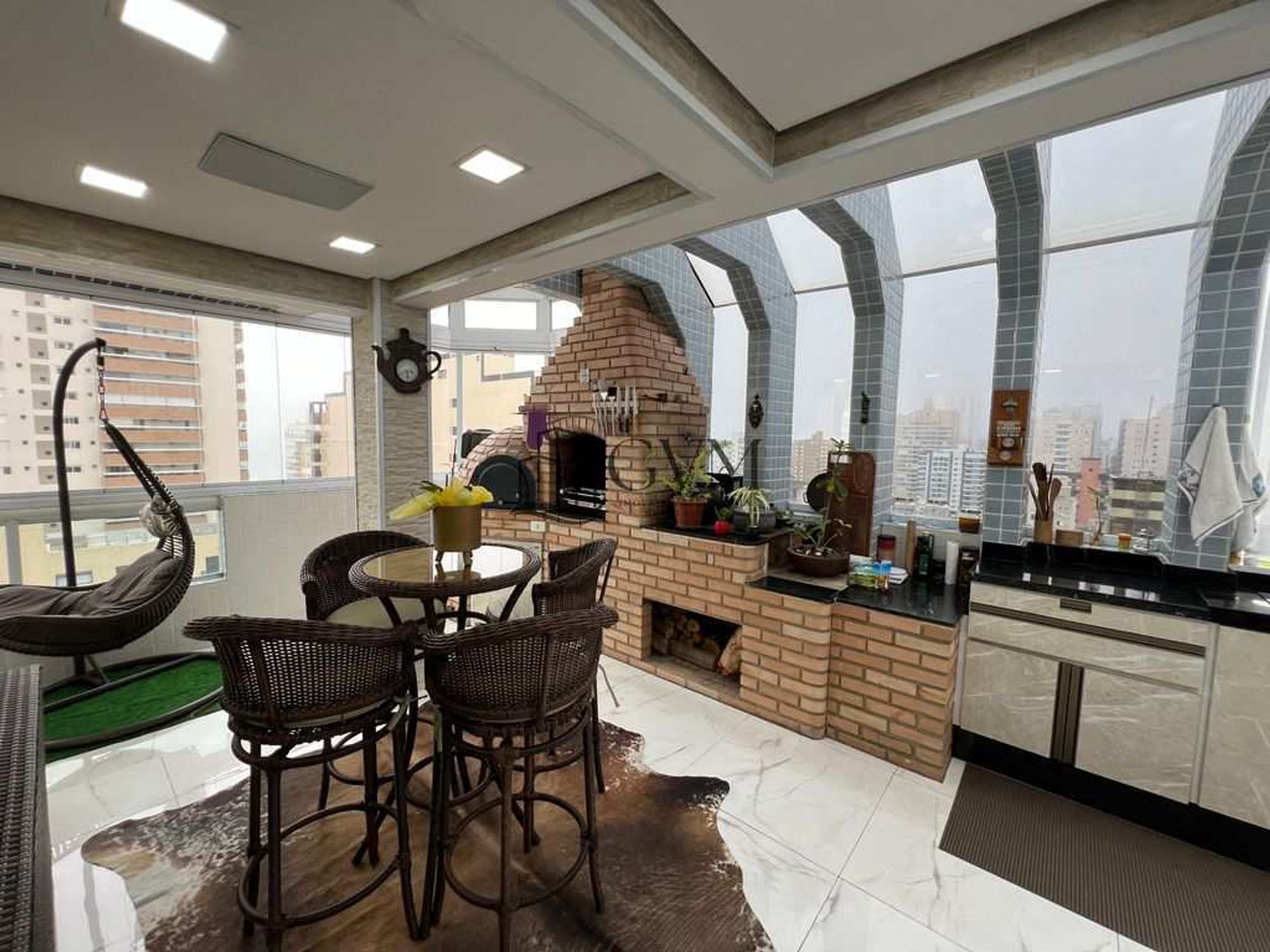 Foto 6 do imóvel Cobertura com 3 quartos, Canto do Forte, Praia Grande