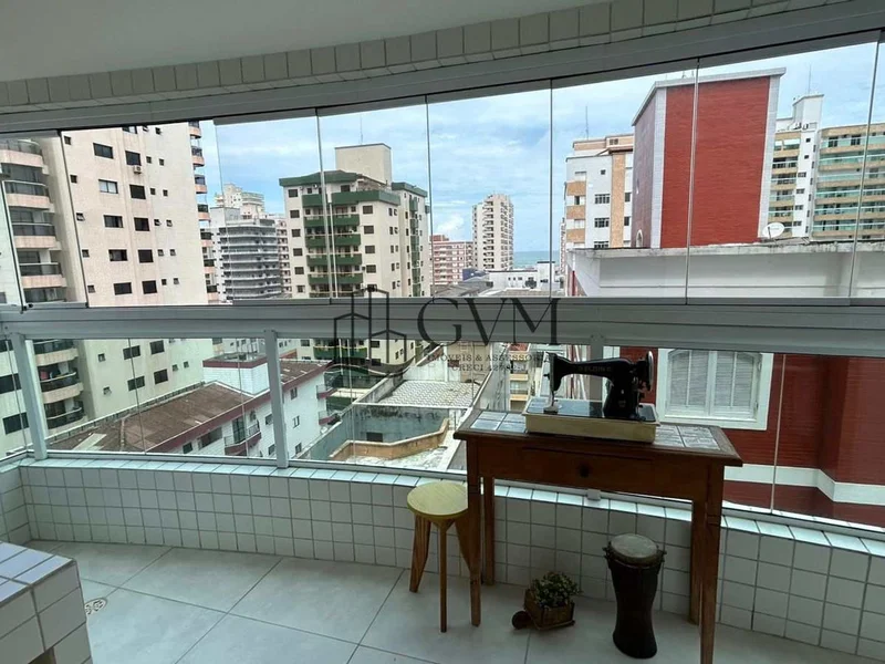 Interior do imóvel Apartamento com 2 quartos, Tupi, Praia Grande